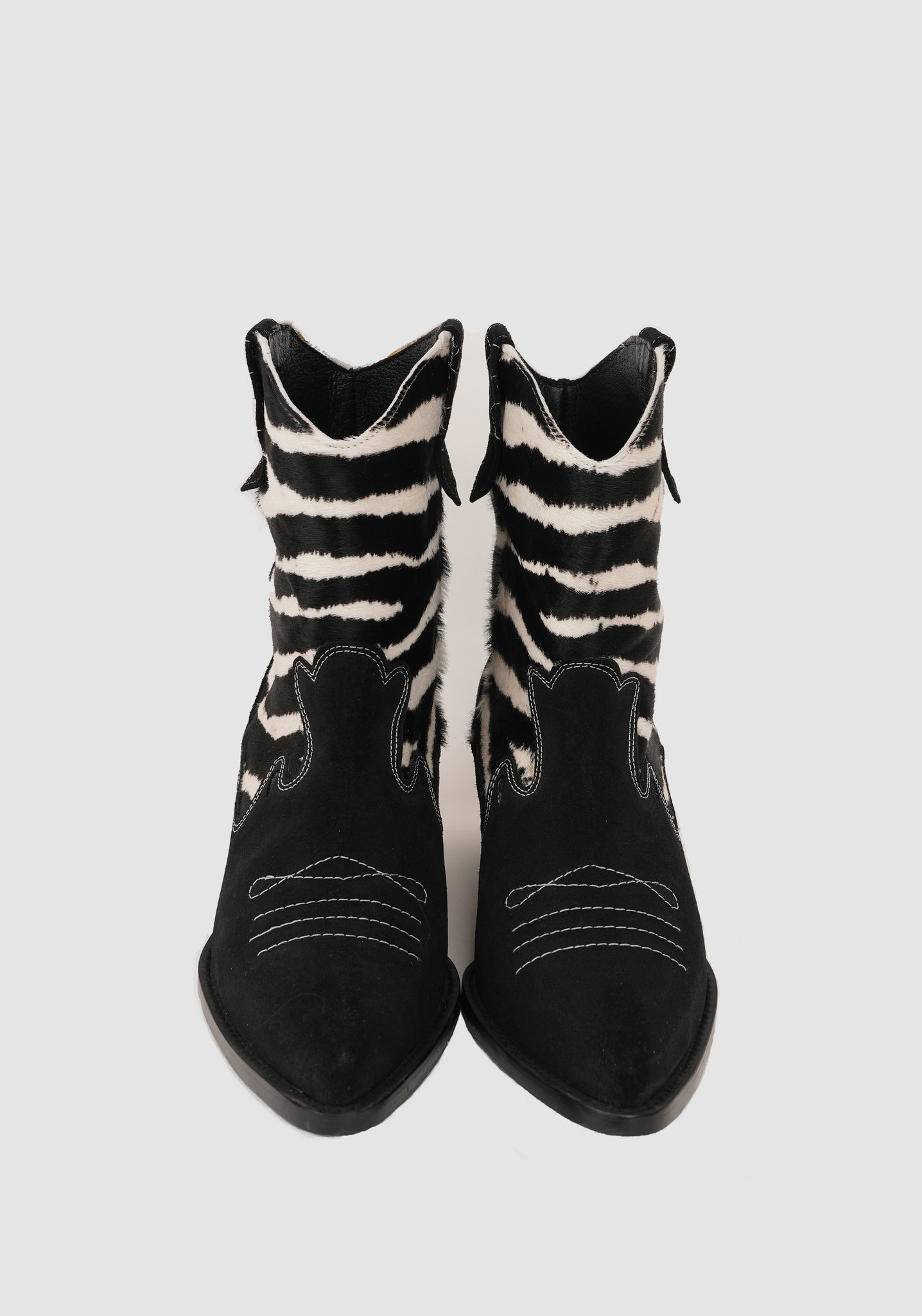 Shark 샤크 지브라 웨스턴 부츠