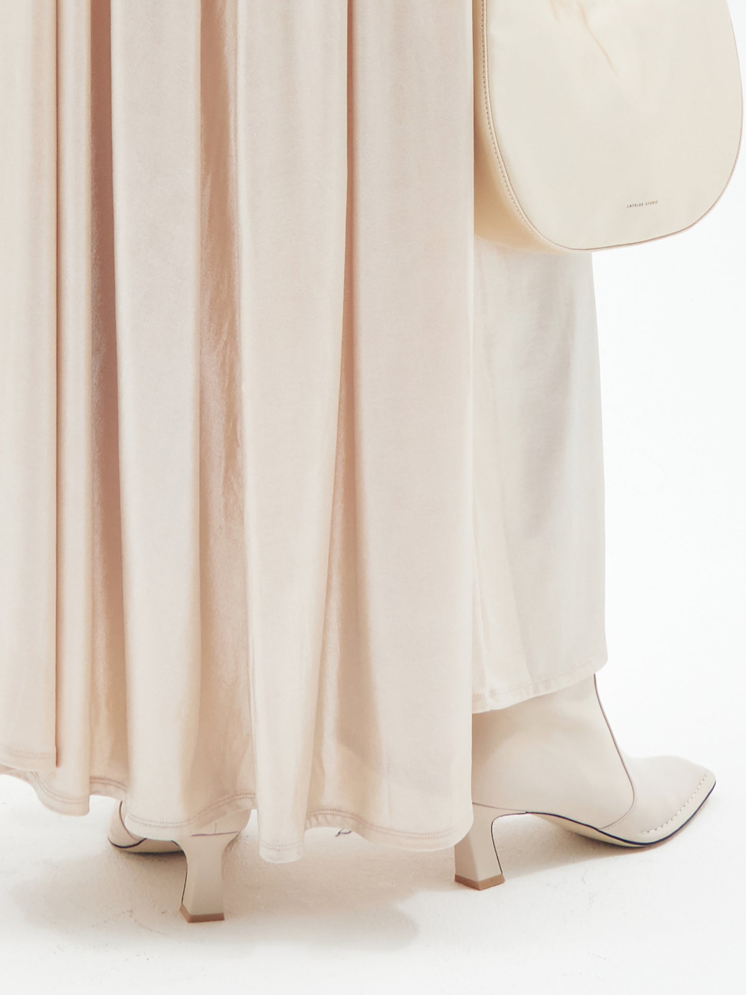 Calais Ankle Boots-Off-White