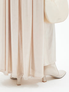 Calais Ankle Boots-Off-White