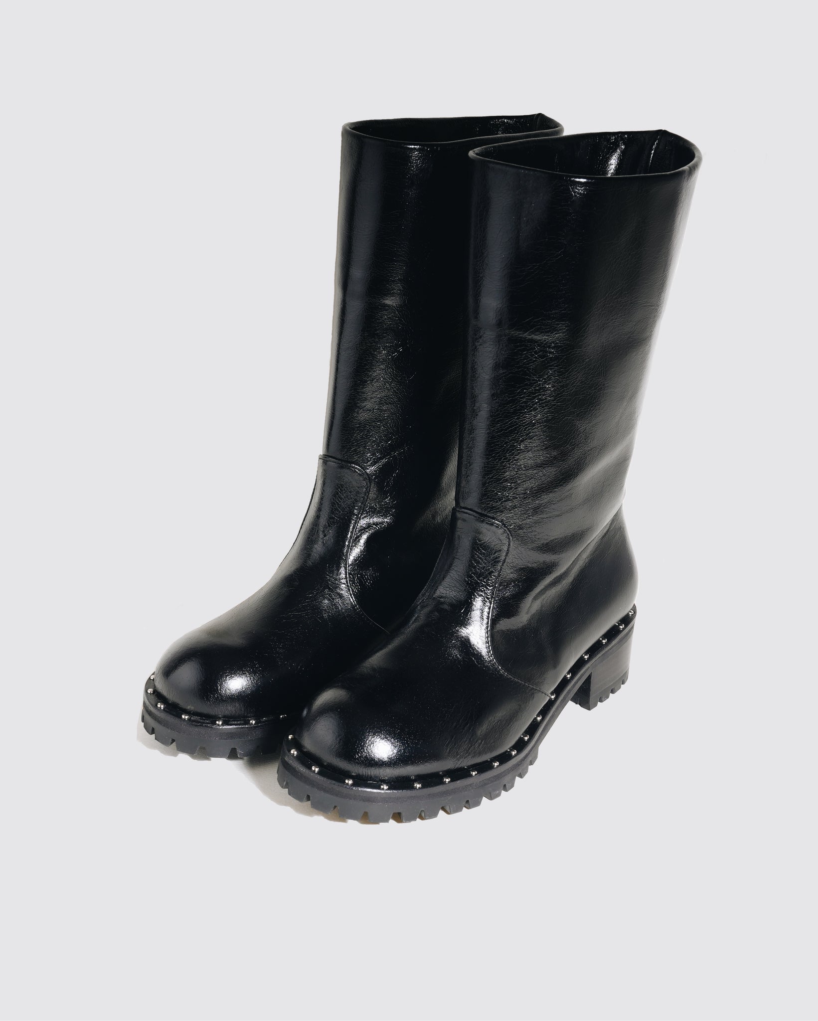 Plicong(플리콩) :  여유로운 통의 둥근코 부츠