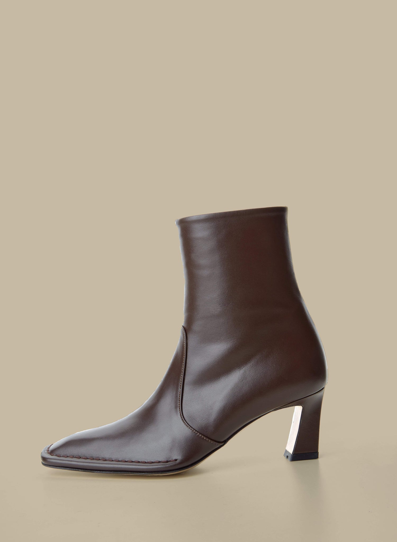 Calais Ankle Boots-Chocolate - Je la connais