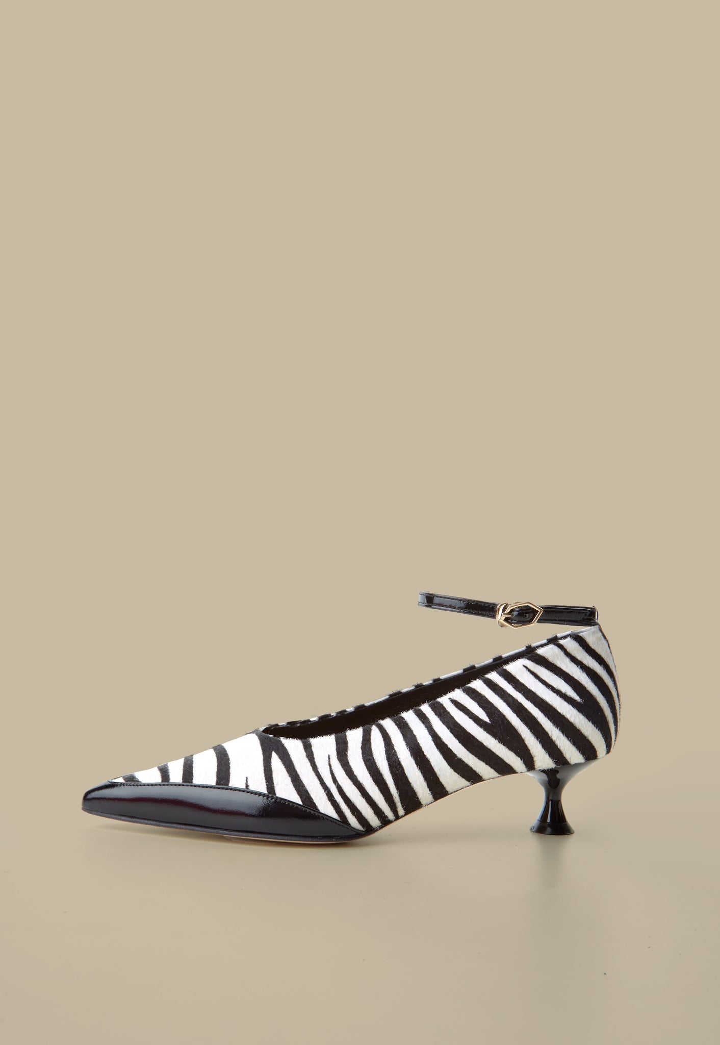 Tours shoes-Black & Zebra - Je la connais