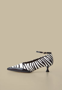Tours shoes-Black & Zebra - Je la connais