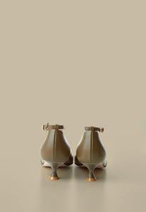 Tours shoes-Olive Green - Je la connais