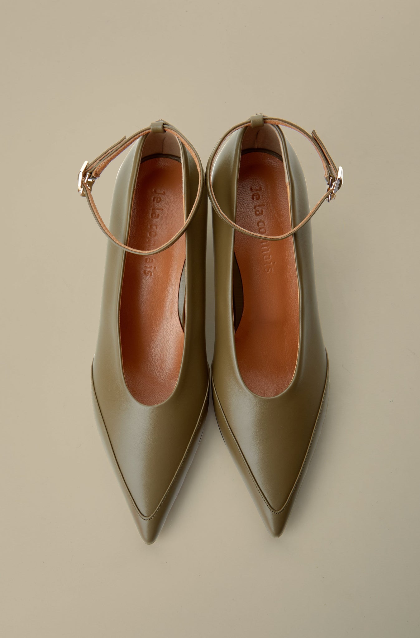 Tours shoes-Olive Green - Je la connais
