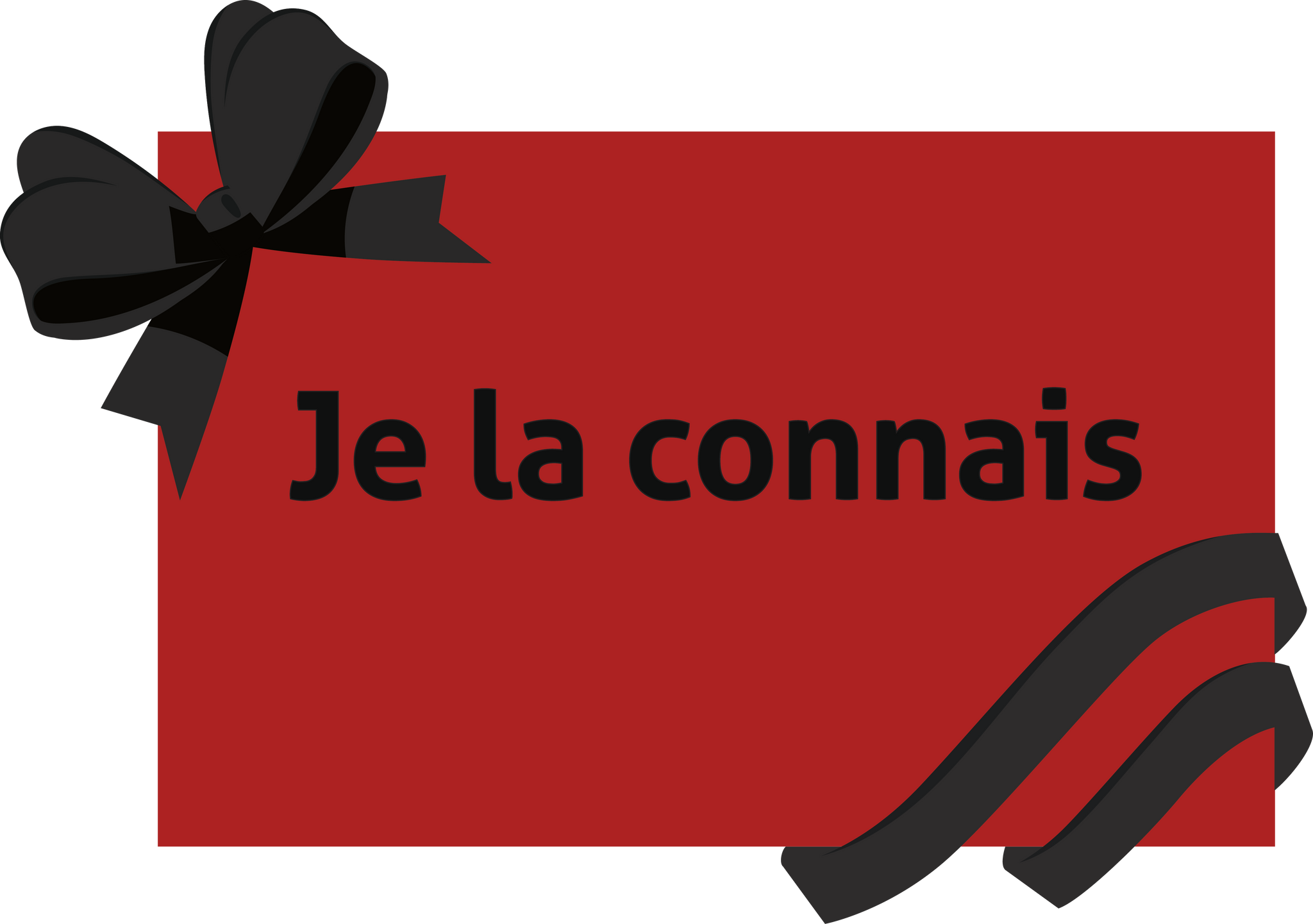Je la connais Gift Cards - Je la connais